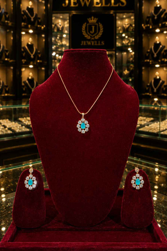 Kundan Polki Pendant Set PS-1