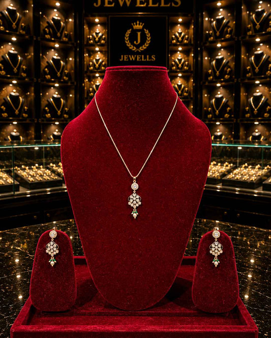 Kundan Polki Pendant Set PS-10
