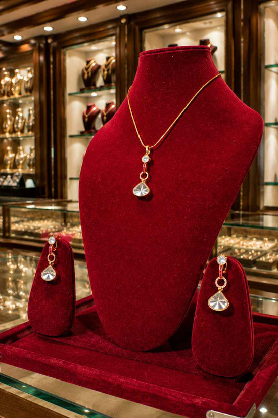 Kundan Polki Pendant Set PS-11