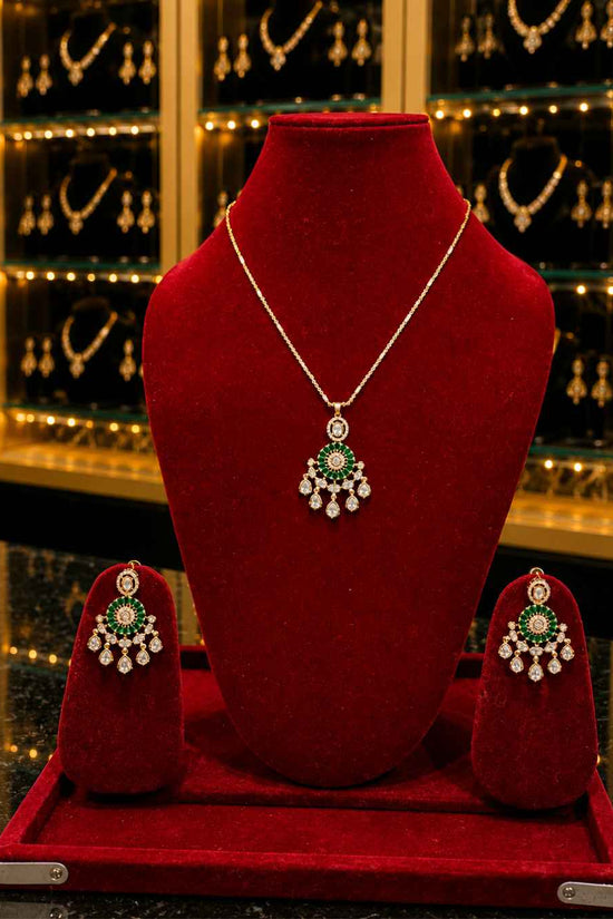 Kundan Polki Pendant Set PS-12
