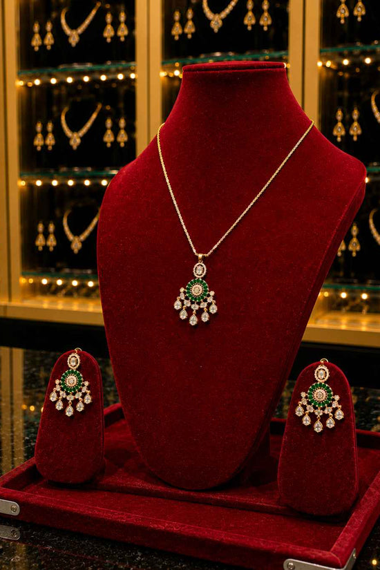 Kundan Polki Pendant Set PS-12