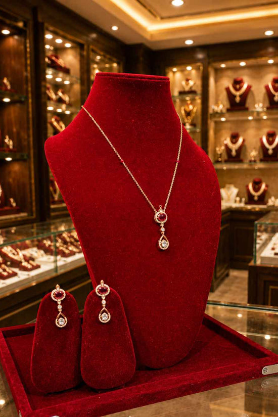 Kundan Polki Pendant Set PS-13