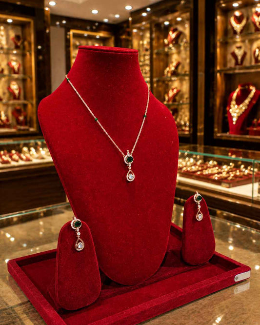 Kundan Polki Pendant Set PS-14