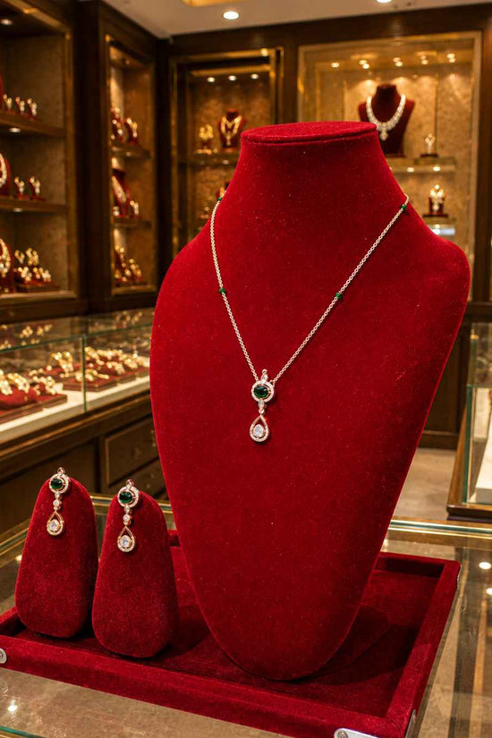Kundan Polki Pendant Set PS-14