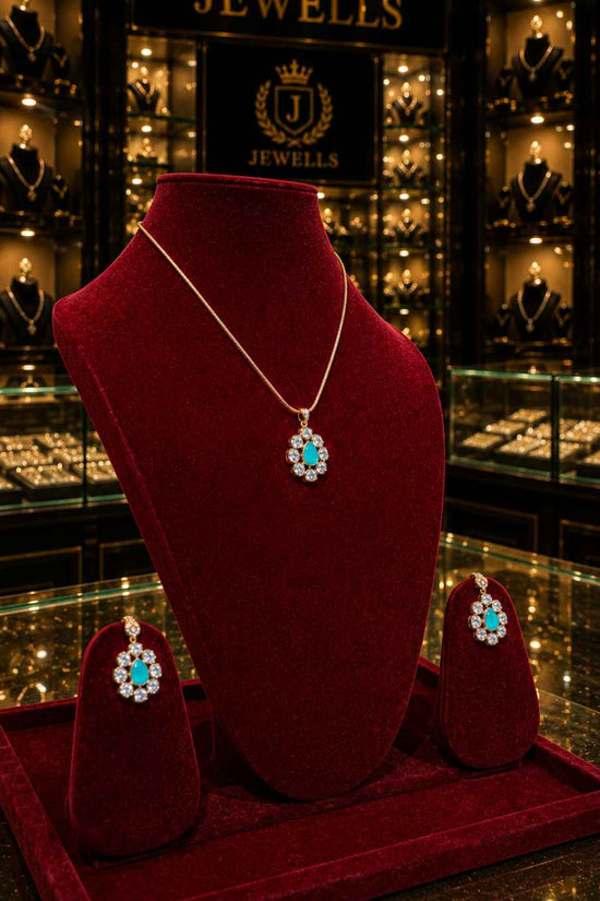 Kundan Polki Pendant Set PS-1