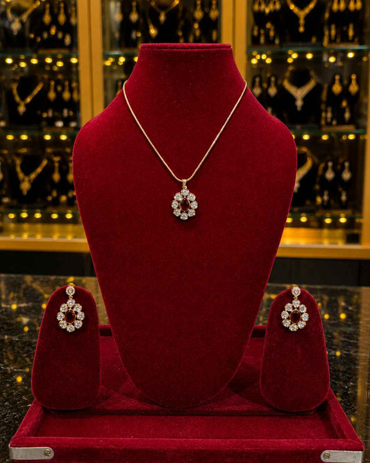 Kundan Polki Pendant Set PS-2