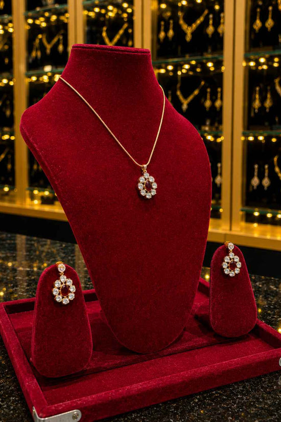 Kundan Polki Pendant Set PS-2