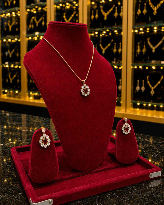 Kundan Polki Pendant Set PS-2