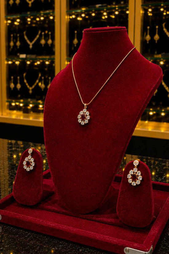 Kundan Polki Pendant Set PS-2
