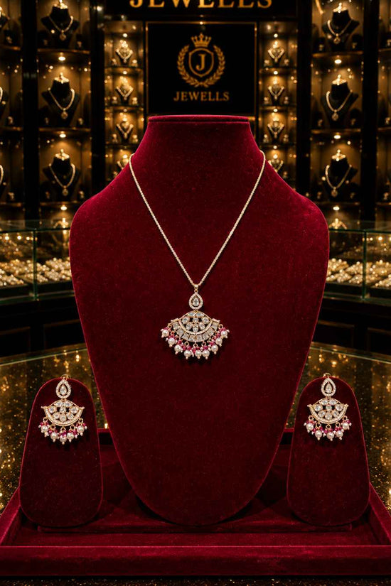 Kundan Polki Pendant Set PS-3