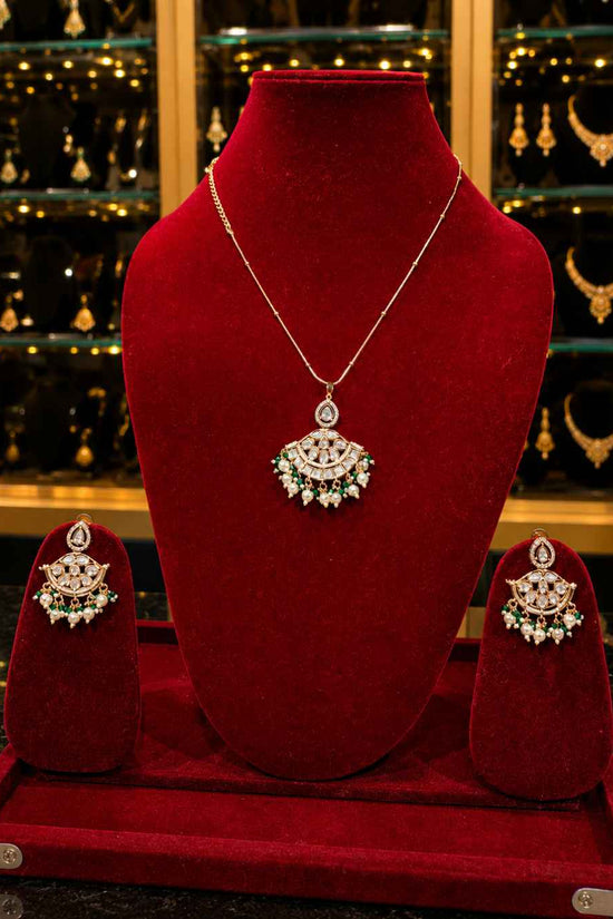 Kundan Polki Pendant Set PS-4