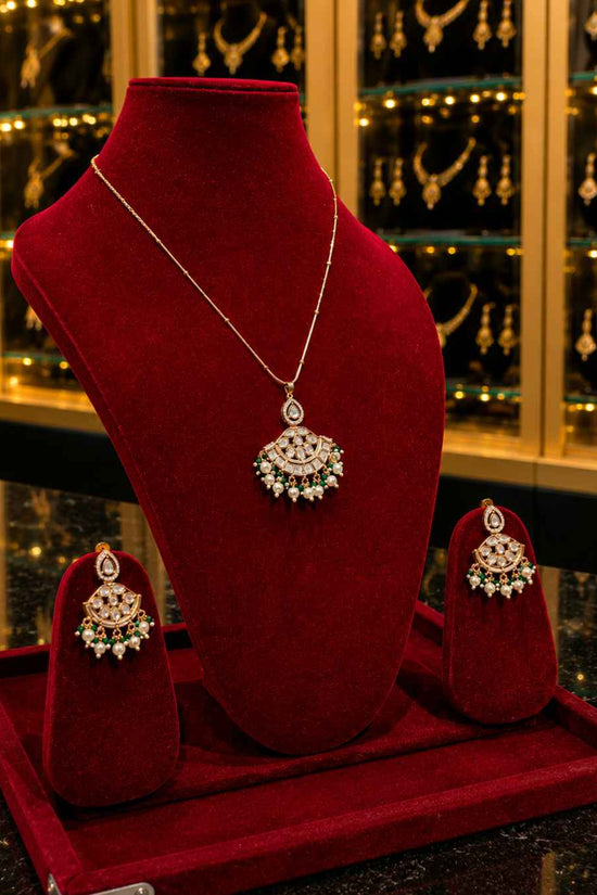Kundan Polki Pendant Set PS-4