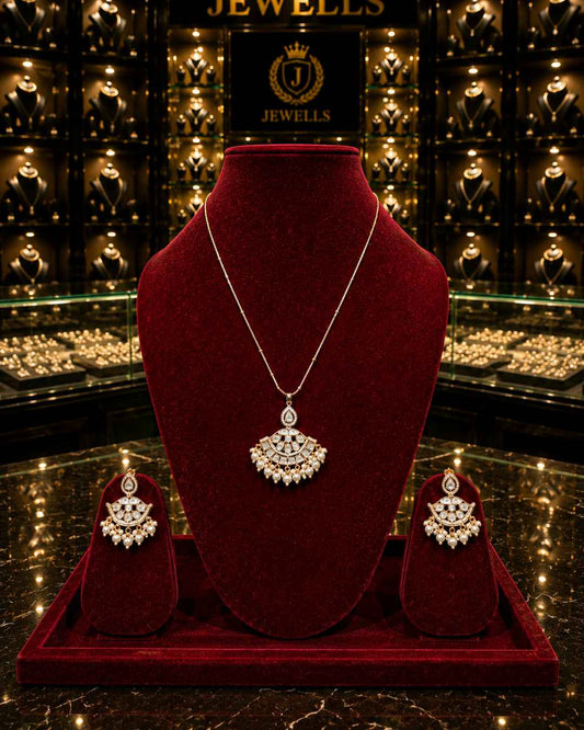 Kundan Polki Pendant Set PS-5