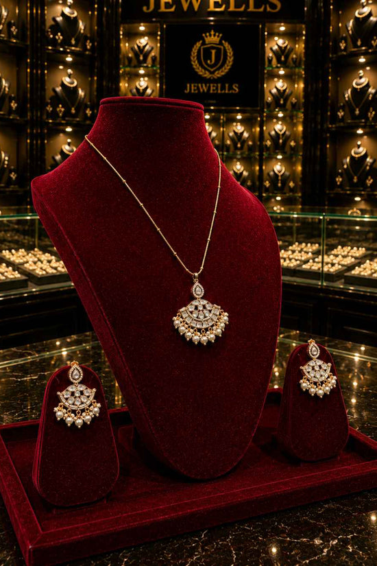 Kundan Polki Pendant Set PS-5