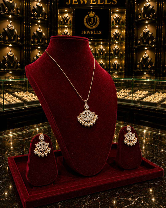 Kundan Polki Pendant Set PS-5