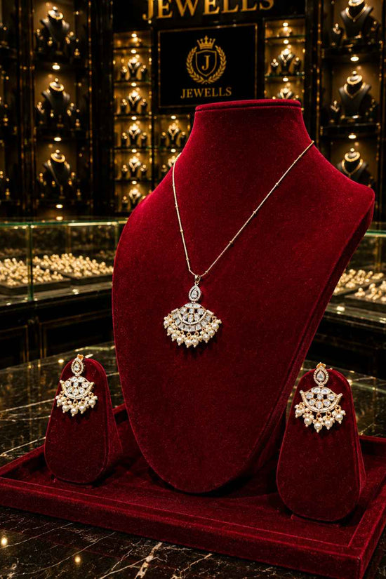 Kundan Polki Pendant Set PS-5