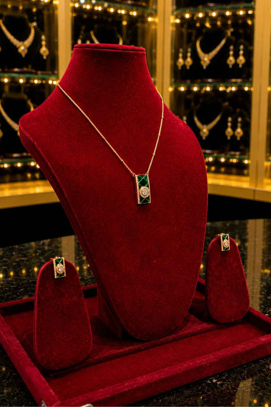 Kundan Polki Pendant Set PS-6