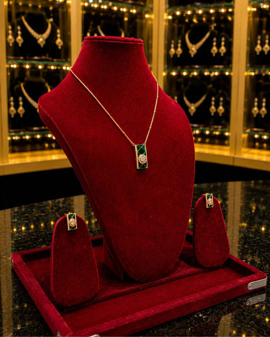 Kundan Polki Pendant Set PS-6