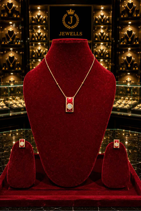 Kundan Polki Pendant Set PS-8