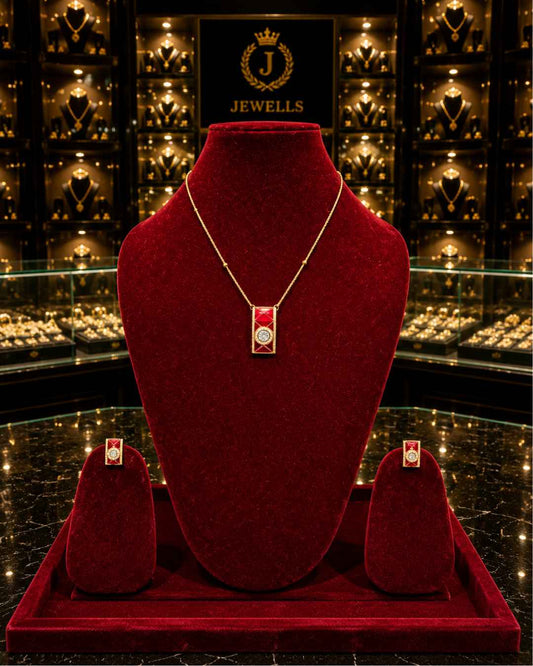 Kundan Polki Pendant Set PS-8