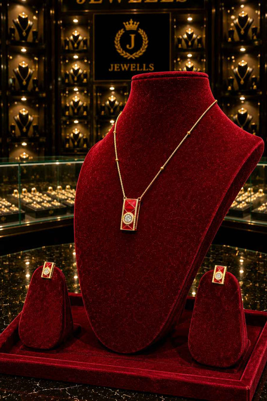 Kundan Polki Pendant Set PS-8