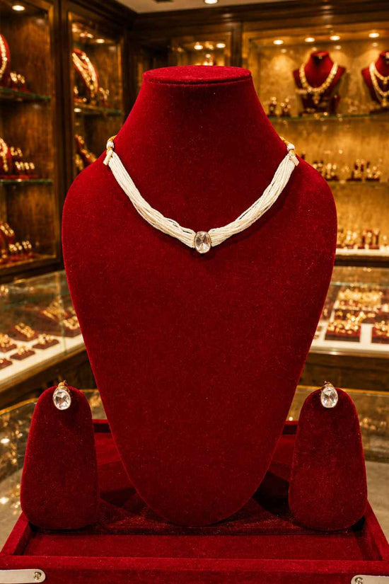Moissanite Pendant Set PS-1