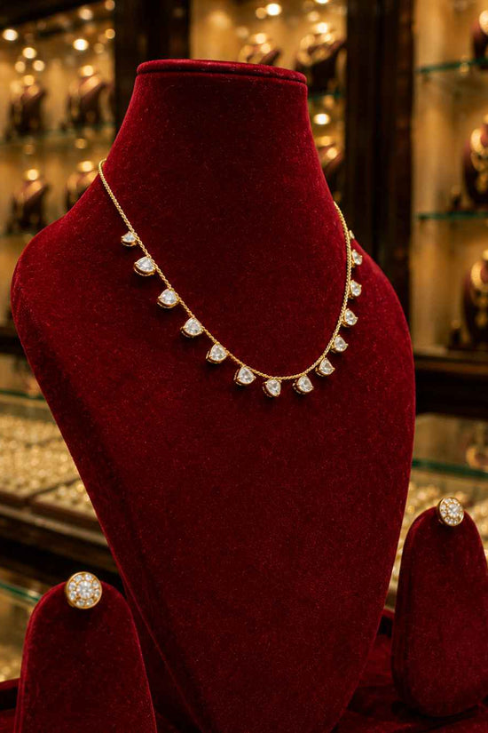Moissanite Pendant Set PS-5