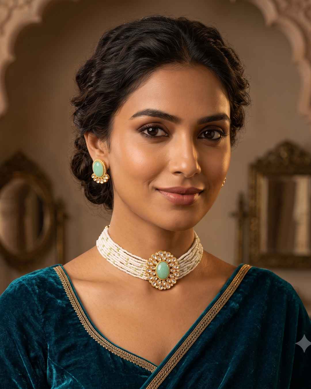Rajwada Kundan Choker NS-11