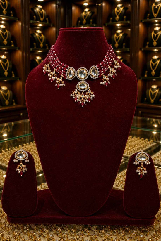 Rajwada Kundan Choker NS-13