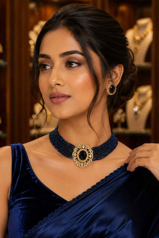 Rajwada Kundan Choker NS-18