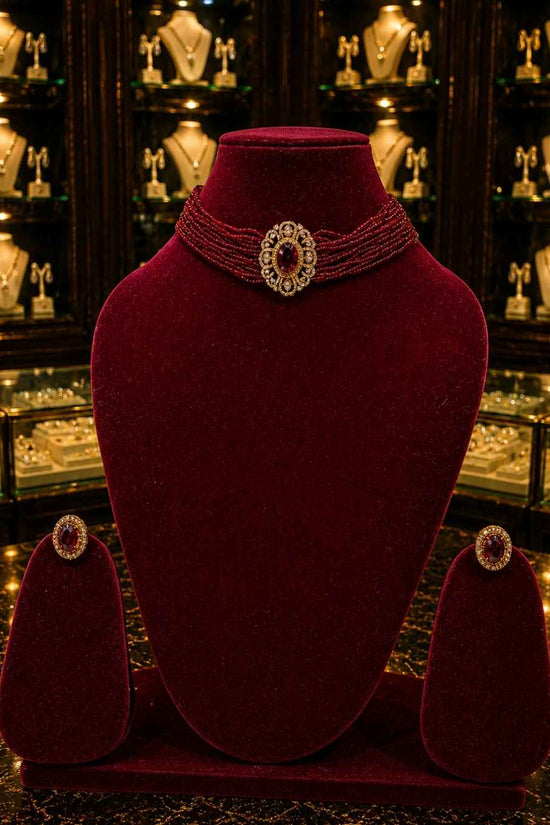Rajwada Kundan Choker NS-21