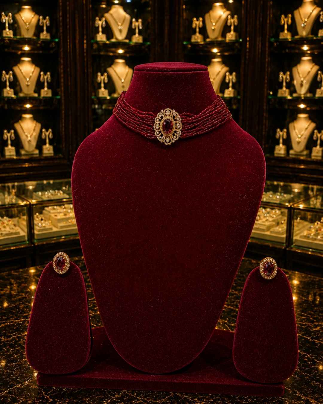 Rajwada Kundan Choker NS-21