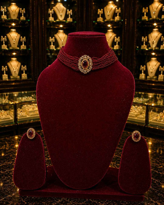 Rajwada Kundan Choker NS-21