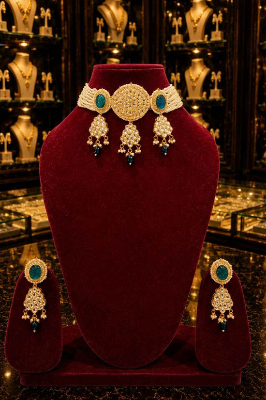Rajwada Kundan Choker NS-24