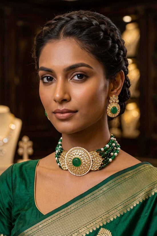 Rajwada Kundan Choker NS-26