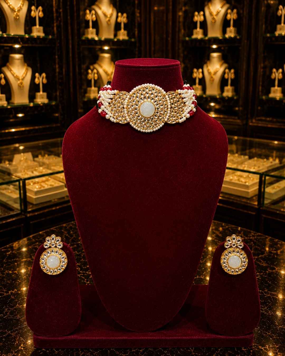 Rajwada Kundan Choker NS-27