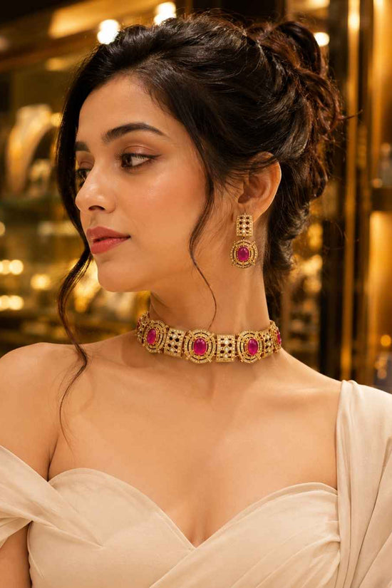 Rajwada Kundan Choker NS-28