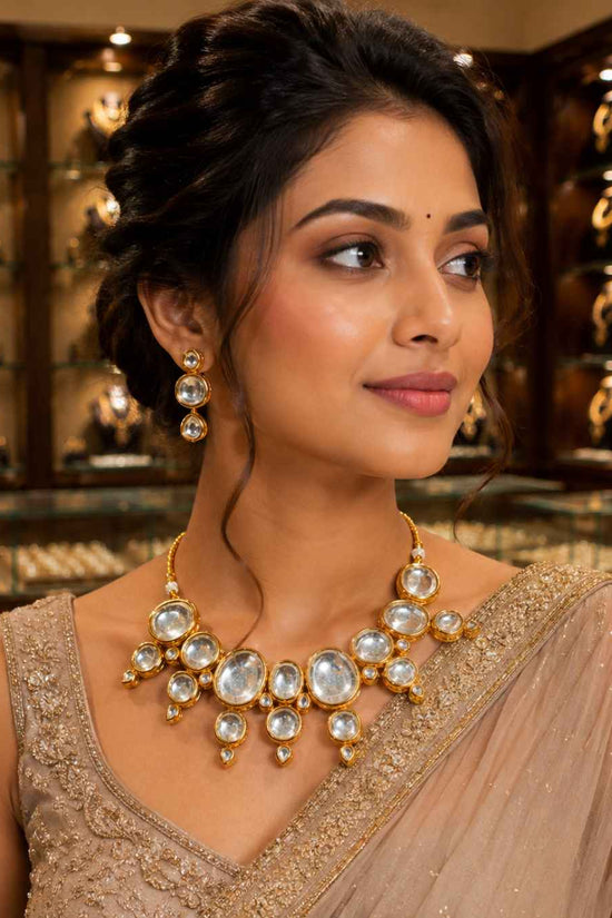 Rajwada Kundan Choker NS-3