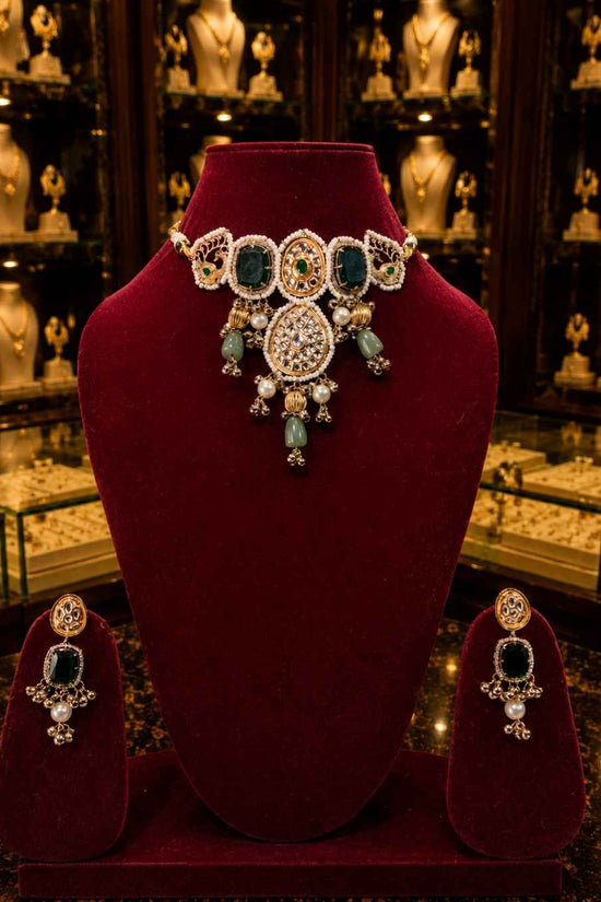 Rajwada Kundan Choker NS-33