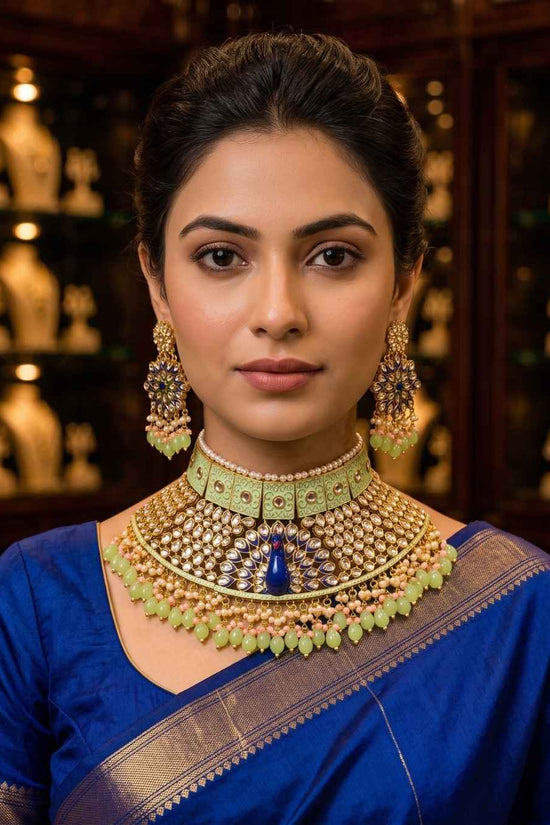 Rajwada Kundan Choker NS-38
