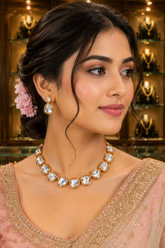 Rajwada Kundan Choker NS-5