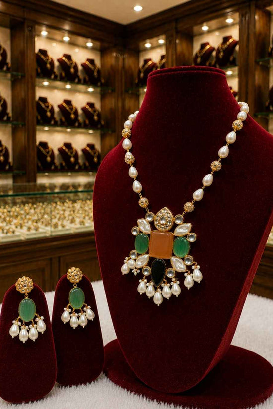 Rajwada Kundan Long Nacklesh NS-10