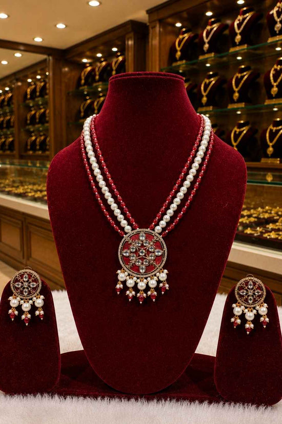 Rajwada Kundan Long Nacklesh NS-11