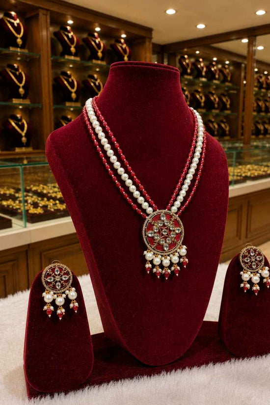 Rajwada Kundan Long Nacklesh NS-11