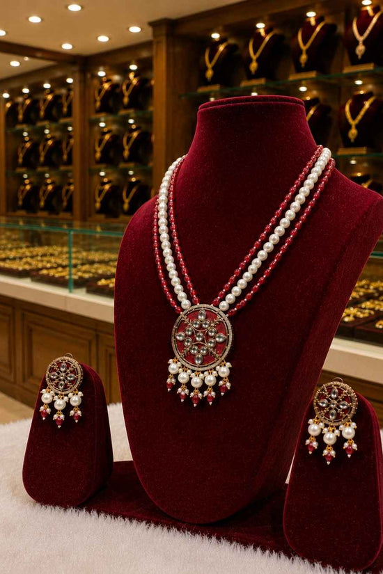 Rajwada Kundan Long Nacklesh NS-11