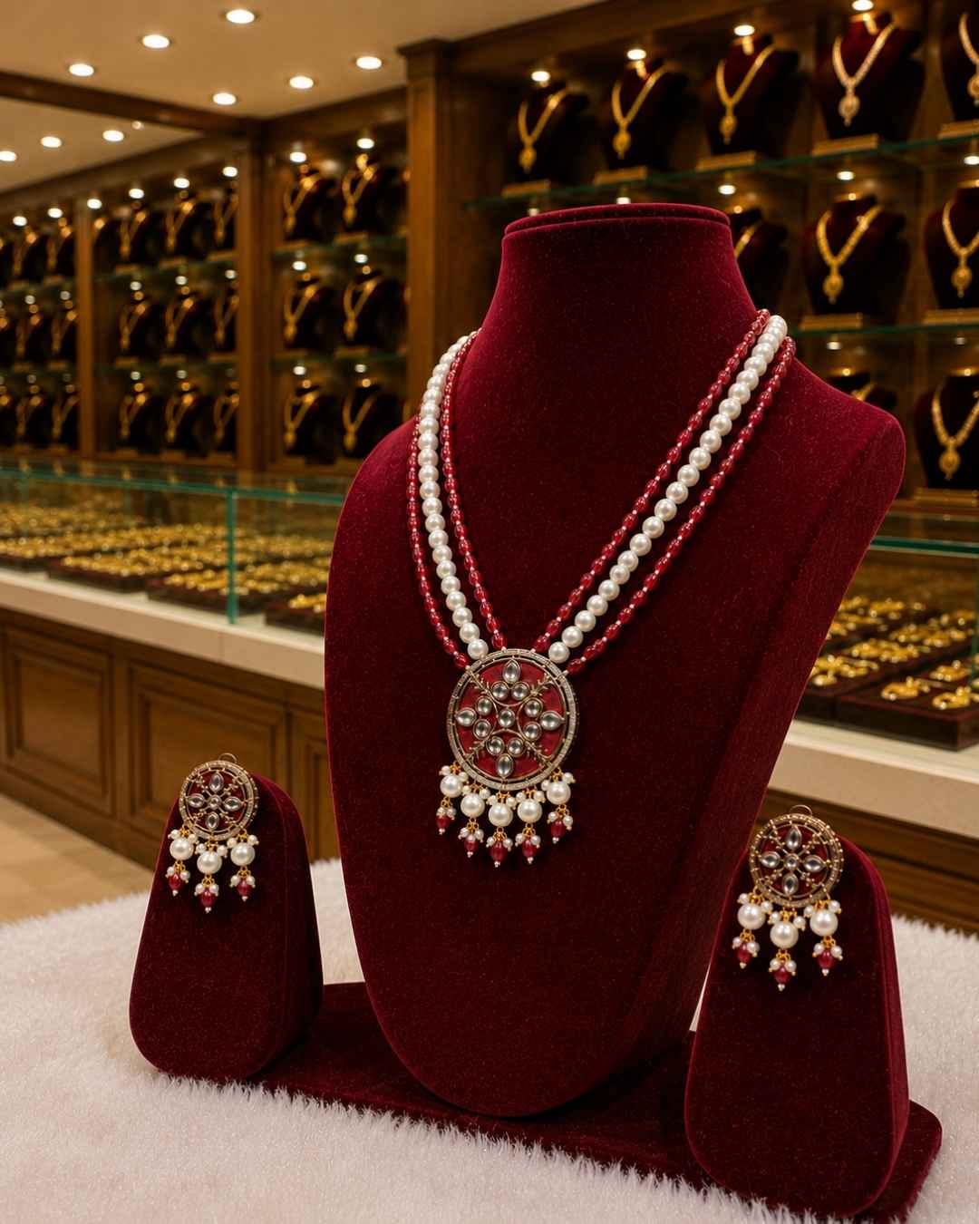 Rajwada Kundan Long Nacklesh NS-11