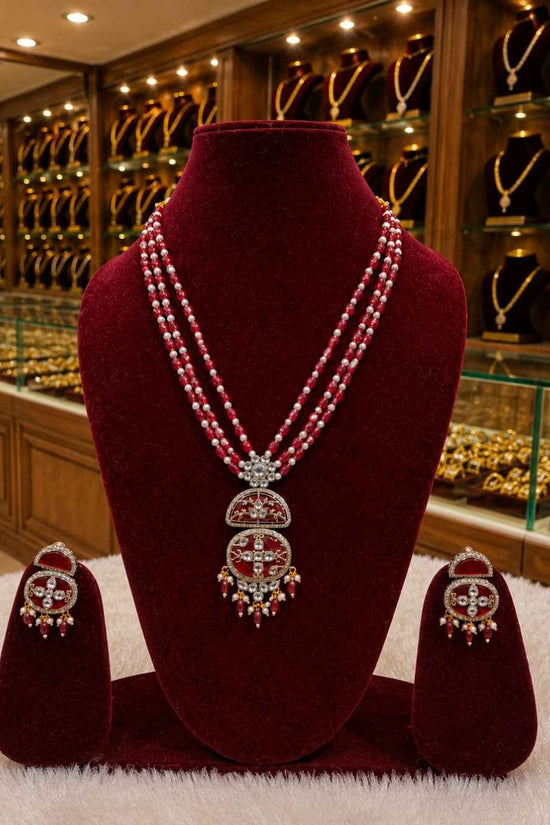 Rajwada Kundan Long Nacklesh NS-13
