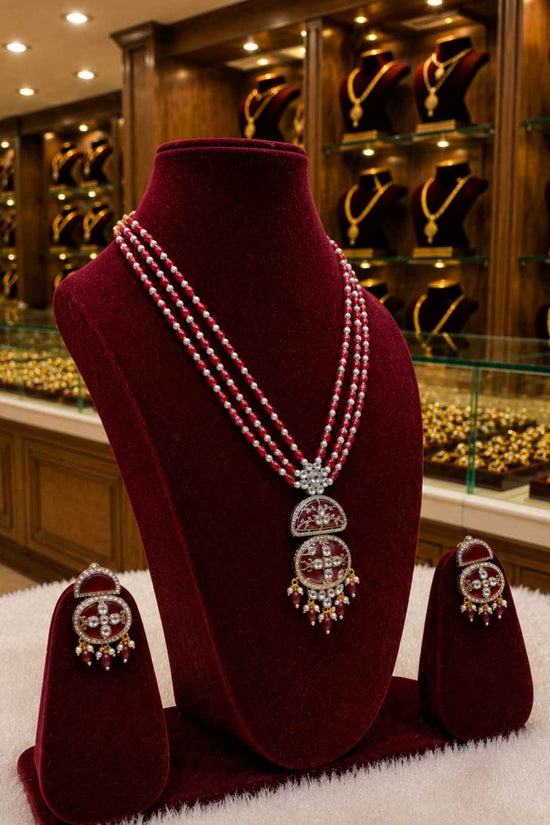 Rajwada Kundan Long Nacklesh NS-13