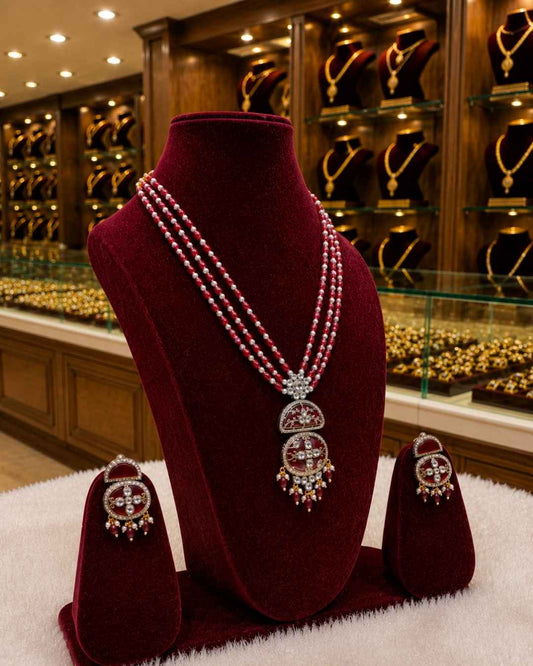 Rajwada Kundan Long Nacklesh NS-13