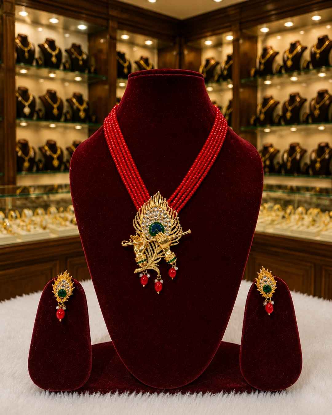 Rajwada Kundan Long Nacklesh NS-14